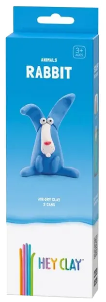 Trusă de modelat argilă Hey Clay - Iepurașul