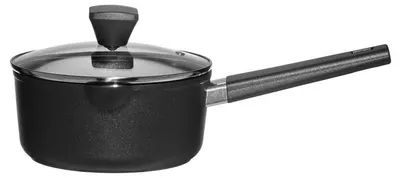 Vas pentru sos cu capac de sticlă Maku - Graphene, 18 cm, 2.1 l