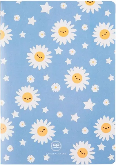 Caiet Cool Pack Daisy Sun - A5, 32 de coli, rânduri înguste colorate