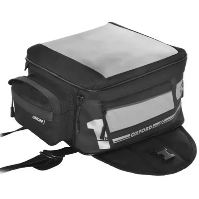 Geanta Rezervor Moto Negre Gri 18L Oxford OL441