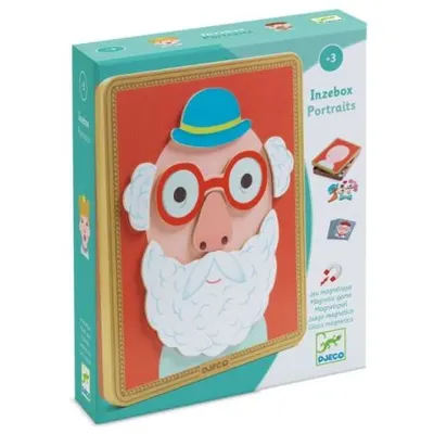 Joc magnetic creativ Portrete, Djeco