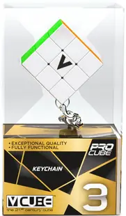 Breloc V-Cube - Cub de sortare, 3b Flat