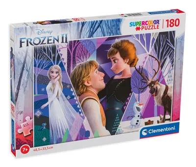 Puzzle Clementoni din 180 de piese - Frozen
