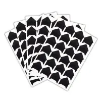 Colțare sticker pentru fotografii - negru (set 240 buc) - Default Title