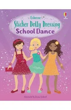Sticker Dolly Dressing School Dance
