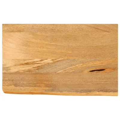 Gossi blat de masa contur organic 40x20x3,8 cm lemn masiv de mango
