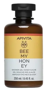 Apivita Gel de dus cu miere si aloe Bee My Honey, 250ml