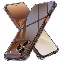 Husa pentru Honor 600 Pro, Techsuit, Shockproof Clear, Fumurie
