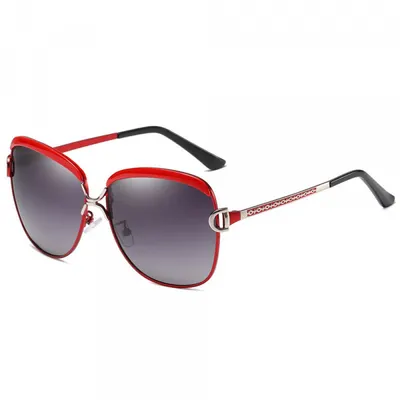Ochelari De Soare Dama Techsuit 8702, Polarizati, Protectie UV, Rosii