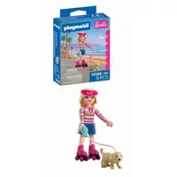 Playmobil - Barbie in stil Malibu la plimbare pe role