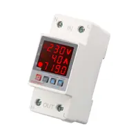 Releu digital monofazic de protectie tensiune si curent 1- 40A consum KW ecran digital LED SVP-719-40A