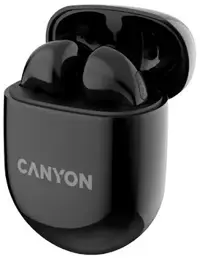 Căști wireless Canyon - TWS-6, negru