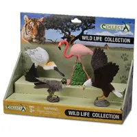 Set 4 figurine pasari exotice - Collecta 89810