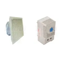Solutie de Inalta Performanta Racire Tablou Electric Industrial: Ventilator cu Filtru Aer V360 IP54 si Termostat THMS-10 pentru Control Automat