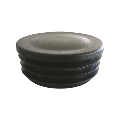 Capace pentru Stalpi Rotunzi Ø 48.3mm Ø 1.5 Inch Material PVC Culoare Negru