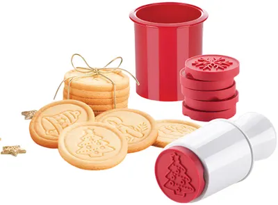 Set de ștampile pentru prăjituri Tescoma - Delicia, Crăciun