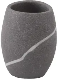 Suport pentru periuță de dinți Inter Ceramic - Kobea, gri