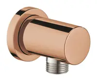Cot iesire dus Grohe Rainshower 27057DA0, universal, 1/2 inch x 1/2 inch, 1 iesire, anti-reflux, lucios, Cupru