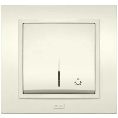 Zena Crem Intrerupator Iluminat Scara LED ST