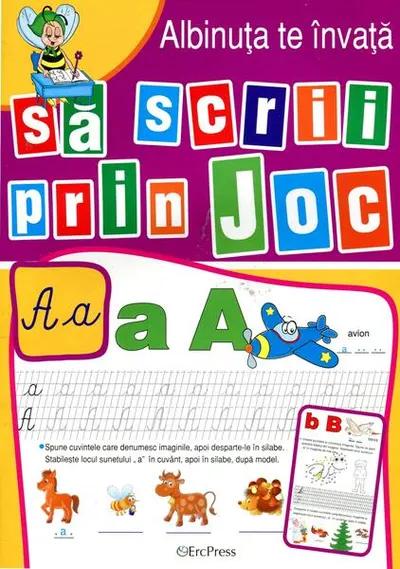 Albinuța te învață să scrii prin joc - Paperback - ***