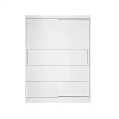 Dulap RODOS 03, usi glisante, alb, 150x60x200 cm