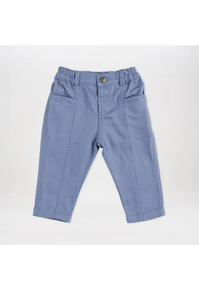 Pantaloni subtiri cu talie elastica - Wave Crew - Albastru - pentru baietei - Albastru