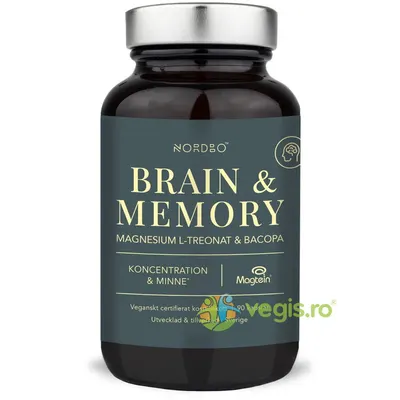 Magneziu Brain & Memory 90cps