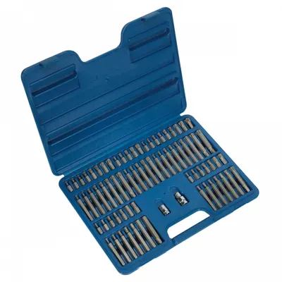 Trusa de chei biti Hexagon Torx XZN Ribe 3 8 1 2 Sealey 74 piese