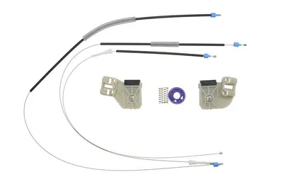 Set reparatie macara geam dreapta potrivit VW POLO, POLO IV dupa 2001 - (set)