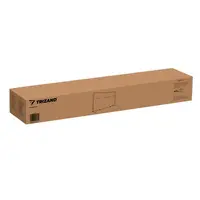 Plasa de sport mobila Trizand, portabila si reglabila, cu cadrul din otel, pentru volei, badminton si tenis, cu geanta de transport inclusa