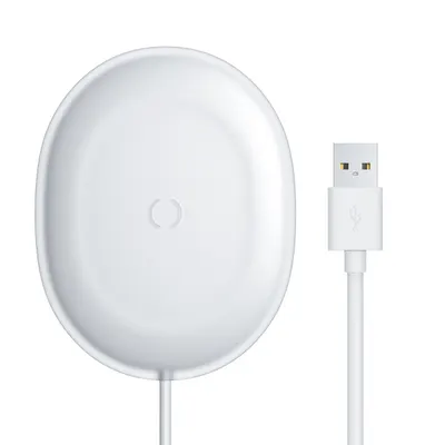 Incarcator Retea Wireless Baseus Jelly, 15W, 1.67A, Alb WXGD-02