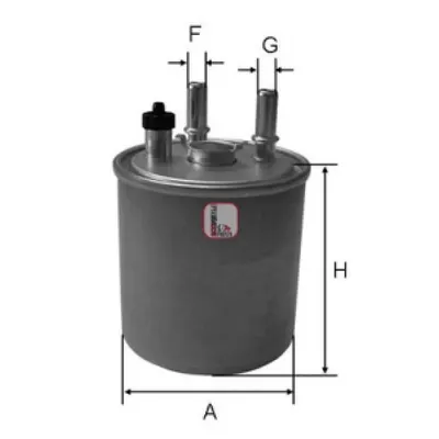 Filtru combustibil SOFIMA S 4073 NR