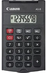 Calculator AS-8. Canon