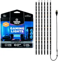 Banda LED KontrolFreek - Gaming Lights Kit, RGB, 3.6m, neagra