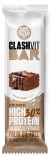ClashVit baton proteic crocant, cacao, 65 g