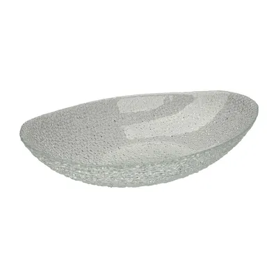 Bol oval GLAMOUR, 33x22 cm, sticla