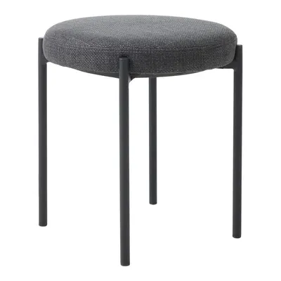 Scaun gri închis din metal Pelican – Unique Furniture