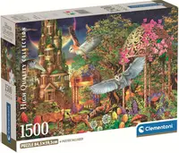 Puzzle Clementoni din 1500 piese - Grădina fantastică