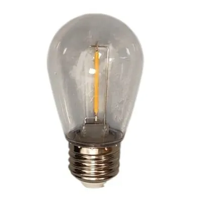 Bec LED Filament pentru Ghirlanda Solara, E27, 1W , Set 20 Bucati
