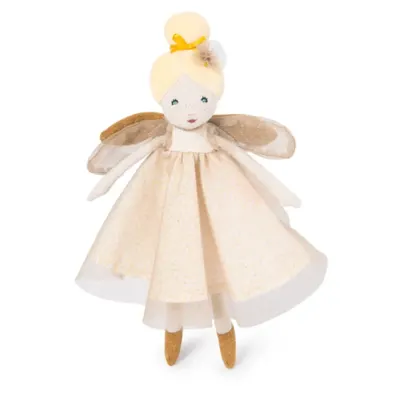 Papusa textila zana aurie 30 cm, moulin roty