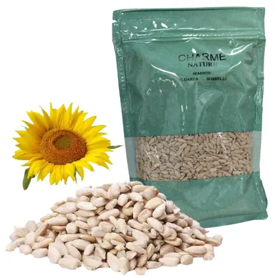 Seminte Decojite de Floarea Soarelui, Charme Nature (Phytopharm) | 300 g