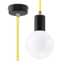 Lampa suspendata EDISON yellow