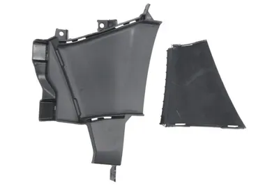 Deflector aer Fata Stanga exterior, plastic, negru potrivit AUDI A6 ALLROAD C7, A6 ALLROAD C8, A6 C7, A6 C8 09.14- 02.18