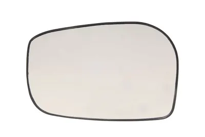 Sticla oglinda dreapta potrivit TOYOTA AVENSIS, AVENSIS VERSO 2003-2006 - incalzita, crom