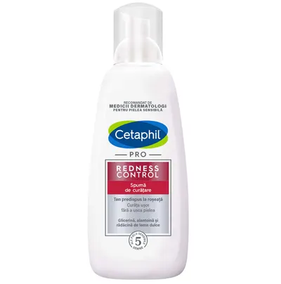 Spuma de curatare Cetaphil Pro Redness Control, Galderma International | 236 ml