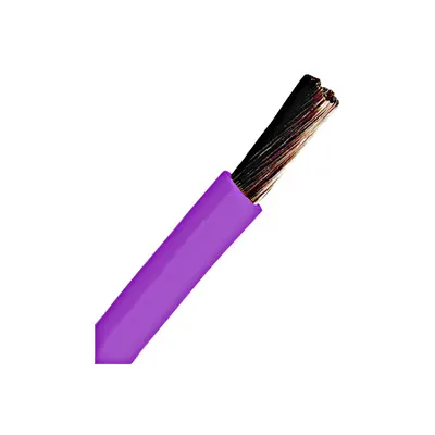 Conductor flexibil cu izolaţie din PVC H07V-K 1,5mm² violet