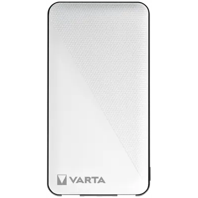 Baterie Externa Varta Energy, 5000mAh, 15W, 1 x USB-C - 2 x USB-A, Alba