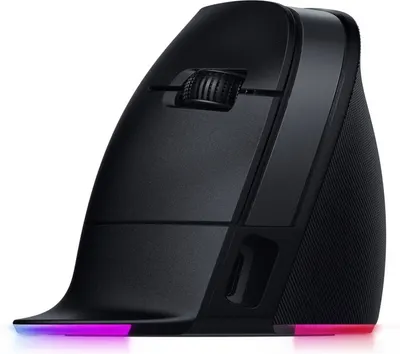 Mouse gaming Razer - Pro Click V2 Vertical Ed, optic, wireless, negru