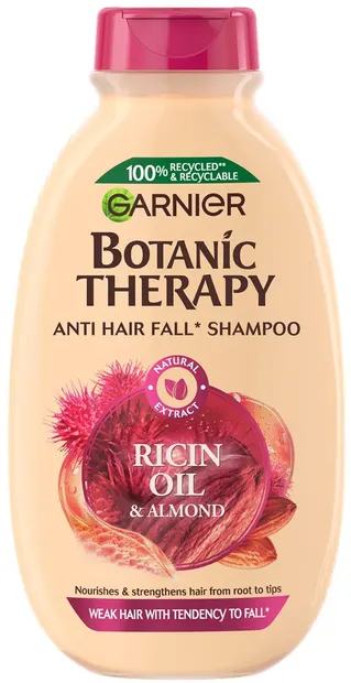 Garnier Botanic Therapy Șampon cu ulei de ricin și migdale, 400 ml