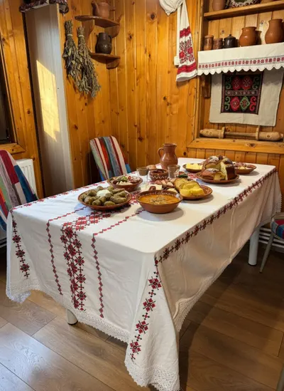 Fata de masa traditionala Isabela